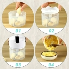 Triturador Mini Processador De Alimentos Multifuncional Cor Sortidos