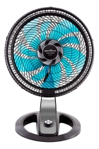 Ventilador De Mesa Britânia 174w Bvt491 40cm 10 Pás Cor da estrutura Preto Cor das pás Verde Diâmetro 40 cm Material das pás Plástico
