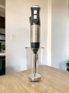 Mixer De Alimentos Inox Potente 1000w + Copo 600ml