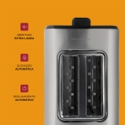 WAP Cozinha WTE1 Cor Preto e Inox Torradeira Elétrica