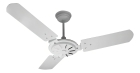 Ventilador de teto Ventex Comercial com 3 pás de MDF branco estrutura branco, 1.1m de diâmetro