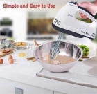 Mini Batedeira Portáti Blender 7 Velocidades Bate Massa Bolo