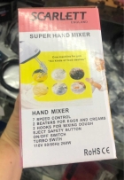 Mini Batedeira Portáti Blender 7 Velocidades Bate Massa Bolo