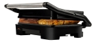 Grill Sanduicheira Mallory Chefpro 900w Black Inox Antiaderente Com Coletor Gordura