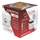 Panela Elétrica de Arroz e Legumes 6 Xícaras Riso Agratto