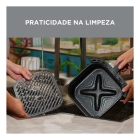 Fritadeira Air Fryer 5,5l Widemax Com Interior De Alumínio 1900w Midea