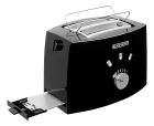 Torradeira Tostador De Pão 7 Niveis Black Decker 800w Cor Preto
