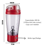 Sheikeira Para Drink Suplemento Mistura Liquido Hoje Cor Vermelho