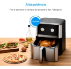 Fritadeira Elétrica Chrome Fry Inox Elgin 8l Airfryer