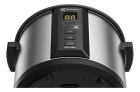 Panela Elétrica Electrolux Vapor Arroz 1,8L 10 xícaras Capacidade 4 funções pré-programadas Timer Panela Removível Antiaderente Tampa Vidro ECC20 inox por Rita Lobo