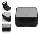 Sanduicheira E Grill Hq 750w Antiaderente Inx Hq-sg001 127v