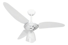 Ventilador De Teto Branco Laura 3 Pás Motor 150w Ventex Diâmetro 105 cm