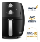 Britânia Bfr37 fritadeira air fryer preto 4,2L