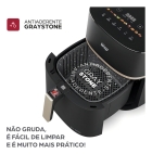 Fritadeira Elétrica Fw009624 Air Fryer 7,1l Digital Wap Preto