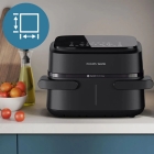 Fritadeira Airfryer Duplo Cesto Preto Philips Walita Preto