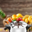 Panela De Fondue Elétrica Mondial Le Gourmet Fd02 Aço Inox Frequência 60