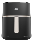 Fritadeira Elétrica Fw009624 Air Fryer 7,1l Digital Wap Preto