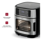 Fritadeira Elétrica WAP Air Fryer Oven Digital 12 Litros Antiaderente Cesto Removível