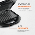 Sanduicheira Master Grill S-20 Inox 750w- Grelha E Sanduíche