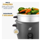 Panela elétrica multifuncional britânia Bpa07 500w Preto 60