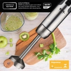 Mixer Eos 3 Em 1 12 Velocidades 850w Inox E Preto Emx03
