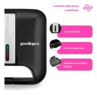 Sanduicheira E Grill Elétrico Antiaderente 750w Good&go Cor Preto