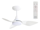 Ventilador De Teto Aliseu Smart Eco Led Com Motor Inverter Estrutura Branco Diâmetro 80 Cm Quantidade De Pás Luminária Integrada Com 3 Tonalidades