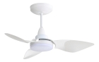 Ventilador De Teto Aliseu Smart Eco Led Com Motor Inverter Estrutura Branco Diâmetro 80 Cm Quantidade De Pás Luminária Integrada Com 3 Tonalidades