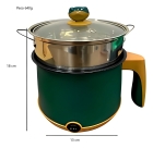 Mini Panela Eletrica Arroz 1,8l Feijão Antiaderente Dorama Cor Verde 110