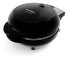 Mini Máquina de Waffle BWM01A 550W com Chapas Antiaderentes Preta Britânia