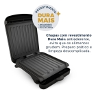 Grill 750w 2 Sanduiches Chapas Antiaderentes Bgr12a Cor Preto Britânia