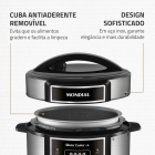 Panela De Pressão Elétrica Digital 3L Mondial 700W - PE-40