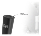 Mixer Portátil Black Decker Modelo M150 Misturador Multiuso e Portátil Sem Fio