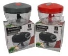 Processador triturador de alimentos 3 lâminas manual 500ml