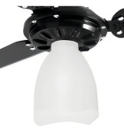 Ventilador Teto Loren-sid Diplomata Lumi M3 3 Pás Preto 220v
