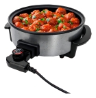 PANELA ELETRICA MANGIARE APER01I-02 PRETA REDONDA 30CM 1500W AGRATTO