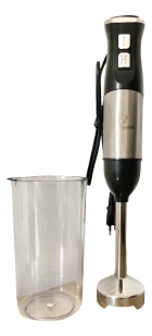 Mixer De Alimentos Inox Potente 1000w + Copo 600ml Cor Cinza