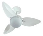 Ventilador de Teto Aliseu Smart Branco Com Controle de Parede