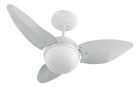 Ventilador de Teto Aliseu Smart Branco Com Controle de Parede