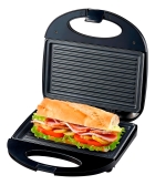 Sanduicheira 2 Em 1 Classic Grill Mallory Cor Preto