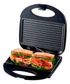 Sanduicheira 2 Em 1 Classic Grill Mallory Cor Preto