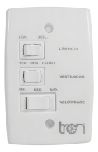 Ventilador De Teto Tron Marbela 3 Pás Branco