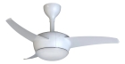 Ventilador De Teto Ventisol Vortice LED Com Controle 3p Branco