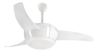 Ventilador De Teto Ventisol Vortice LED Com Controle 3p Branco