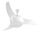 Ventilador De Teto Ventisol Vortice LED Com Controle 3p Branco