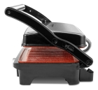 Grill Philco Pgr19pi Inox Antiaderente Redstone 1500w Cor Preto com Prata