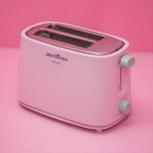 Torradeira Britânia Rosa 6 Níveis De Tostagem 750w
