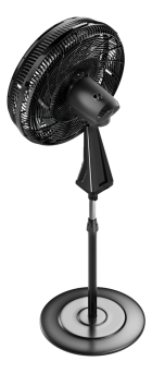 Ventilador de Coluna Silencioso WAP Flow Turbo 180W 8 Pás com Ajuste de Altura e 3 Velocidades
