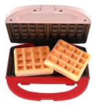 Máquina Elétrica De Fazer Waffle Duet Cadence Antiaderente