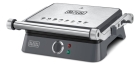 Sanduicheira Grill Elétrica Gourmand Gris Black Decker, Modelo G1400, Grill com Chapa Antiaderentes, Sanduicheira Grill com Abertura 180 Graus,